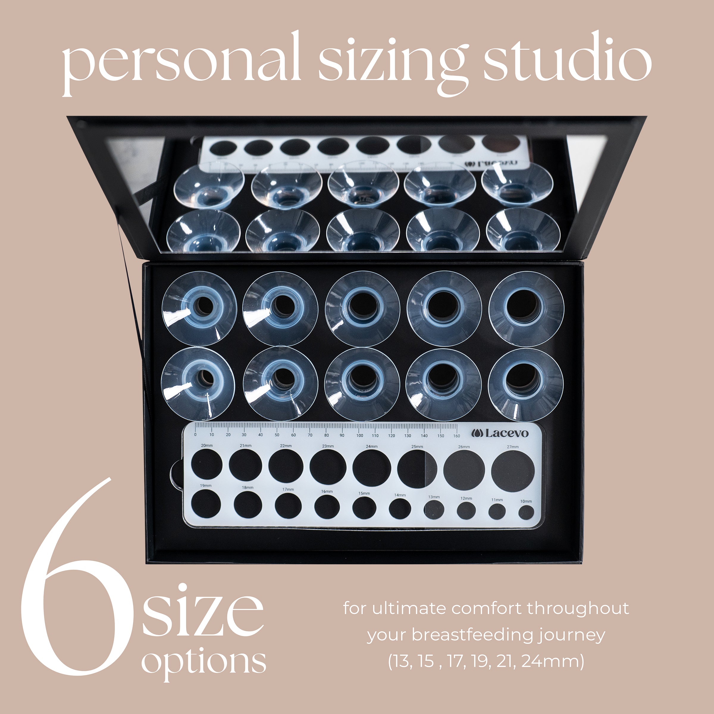 LACEVO S70 in bra breast pump set