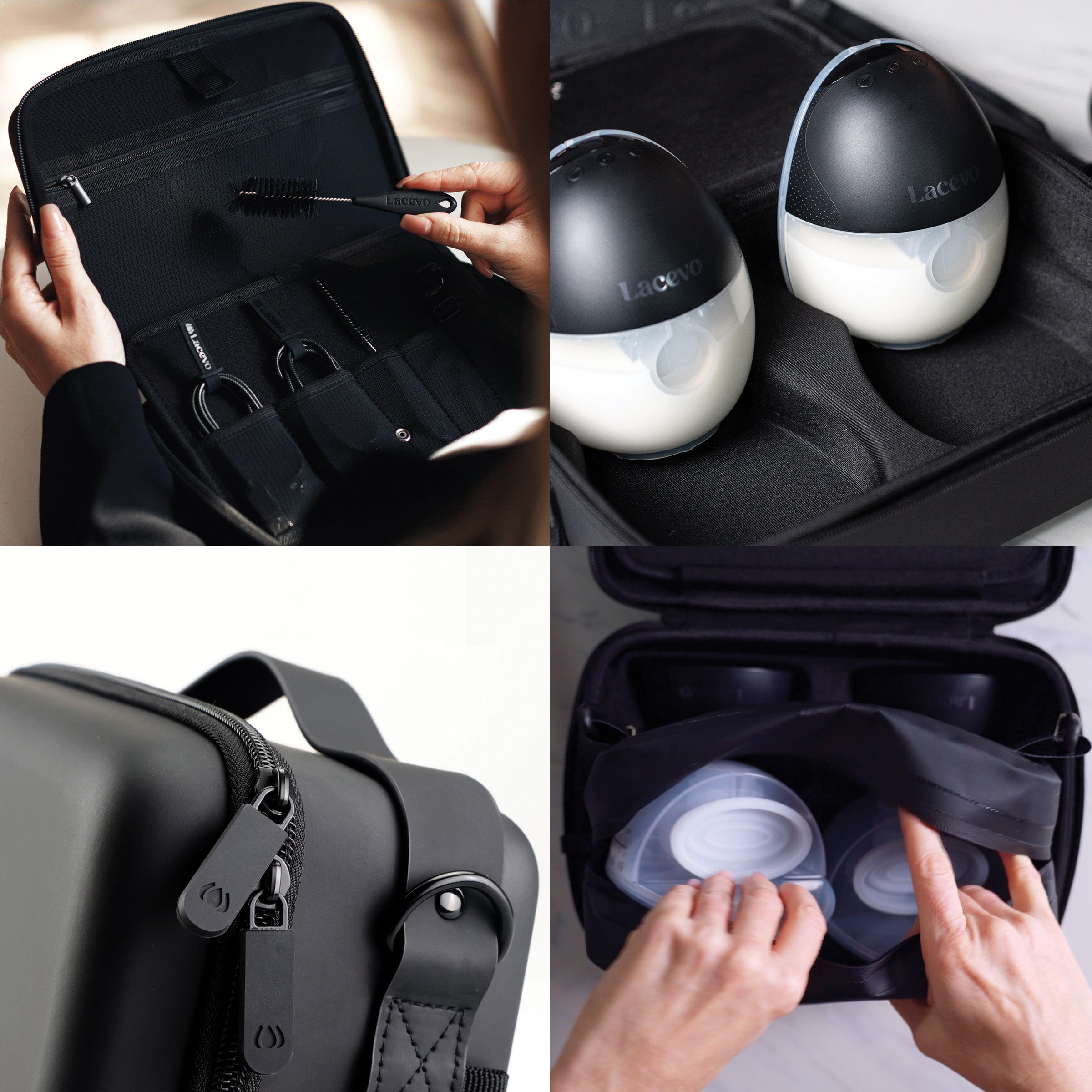 LACEVO S70 in bra breast pump set