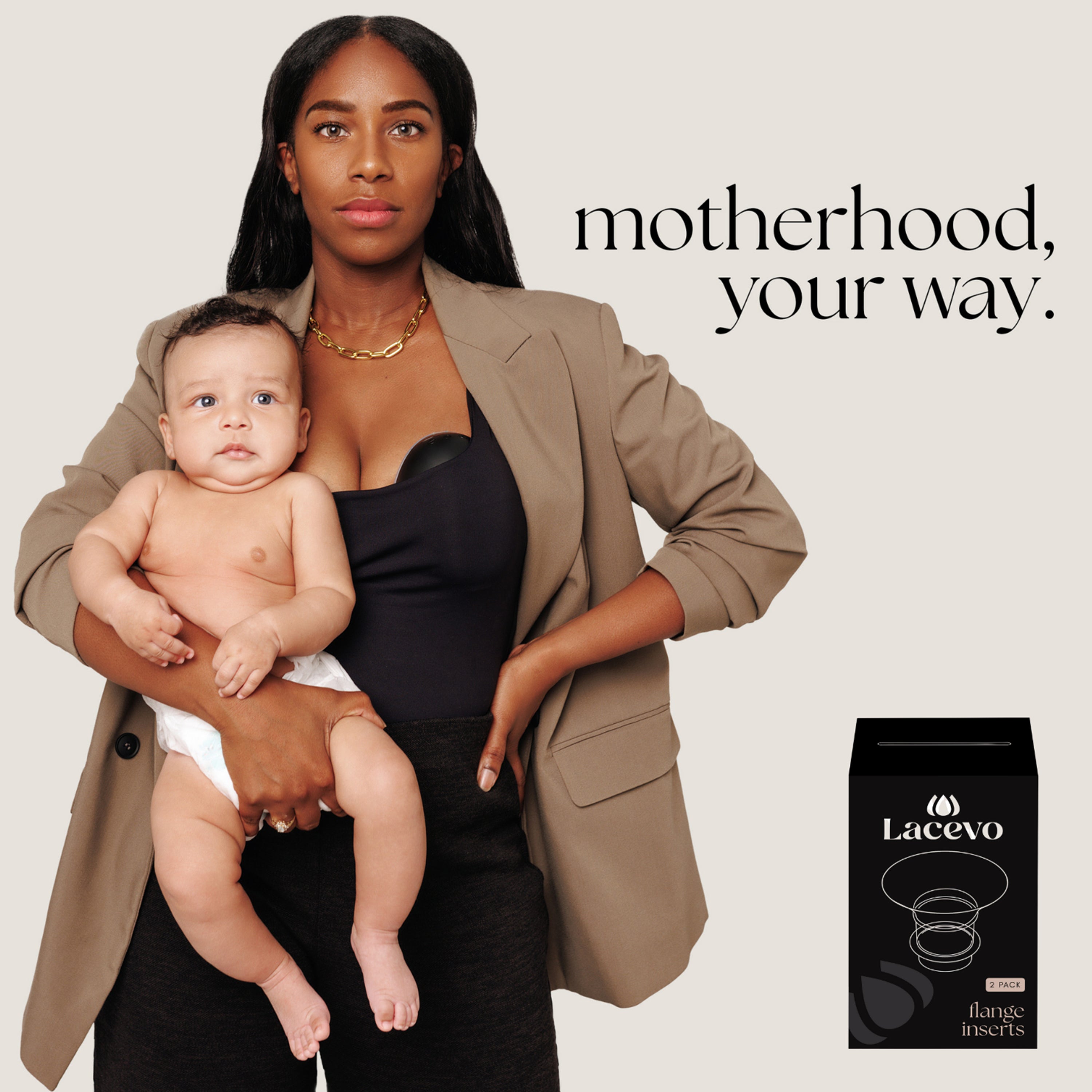 LACEVO size flange inserts