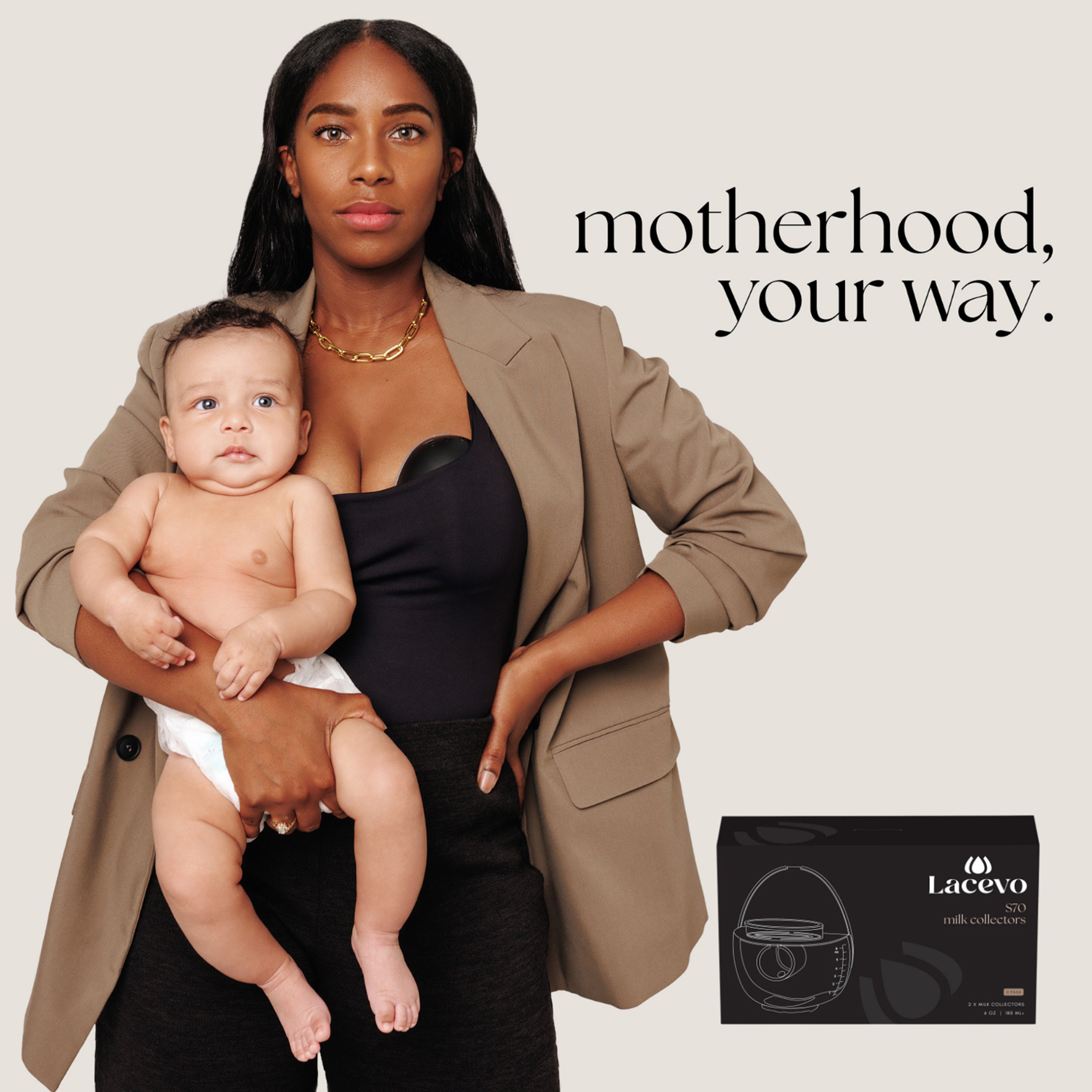 LACEVO S70 milk collectors (2 pieces)