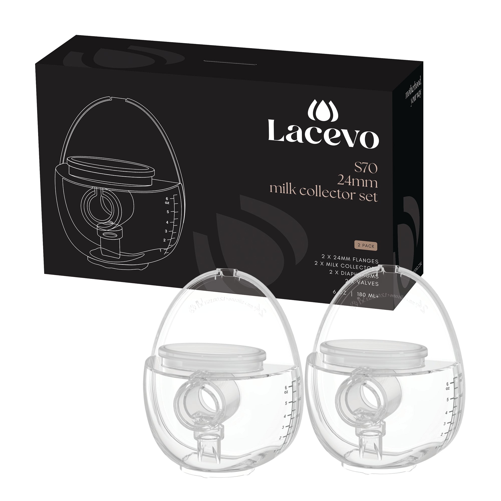LACEVO S70 24mm Collector set (2 pieces)